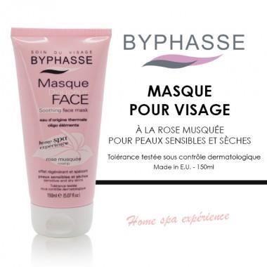 BYPHASSE  Home spa experience masque douceur visage peaux sensibles