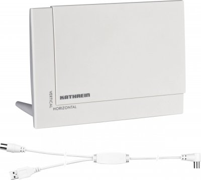 KATHREIN Bzd 32 Antenne plate DVB-T/T2 active int&eacute;rieure Amplification: 18 dB blanc - 