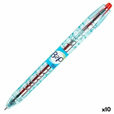 PILOT C/10 Boligrafo Gel B2P Begreen Rojo  - [Livre en VO]