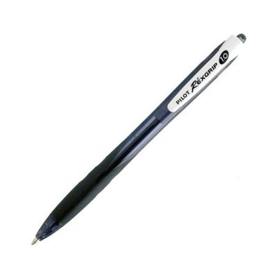 PILOT C/10 Boligrafo  Rexgrip Begreen Negro - [Livre en VO]