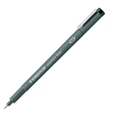 STAEDTLER C/10 Rotuladores Calibrados 0,8Mm Pigment Liner - [Livre en VO] 