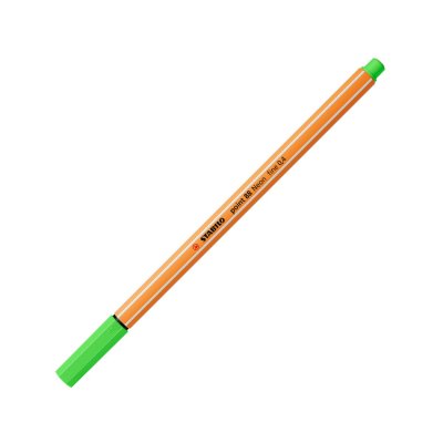 STABILO C/10  Point 88 Verde Neon N&ordm;033 Punta De Fibra 0,4Mm