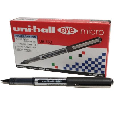 UNI BALL C/12 Boligrafo Uni-Ball Eye Micro Negro 0,5Mm Ub-150 - [Livre en VO]