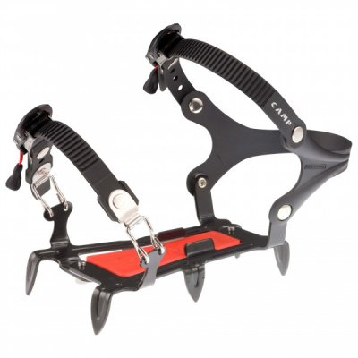 C.A.M.P.  - Frost - Crampons de randonn&eacute;e taille 36-47, noir/rouge