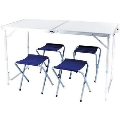 CAO C.A.O.  Table Valise avec 4 si&egrave;ges
