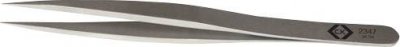 C.K  Magma -  T2347 Pince brucelle de pr&eacute;cision 00 sa pointue 120 mm