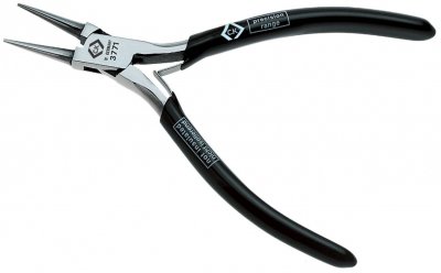 C.K  Magma - Pinces rondes de pr&eacute;cision, sans coupe, 120 mm