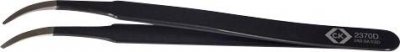 C.K  T2370D Brucelle De Pr&eacute;cision Esd Avec Becs Plats/Coud&eacute;s