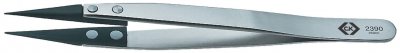 C.K  - T2390 Pince brucelle de montage 249CF pointue, fine 130 mm