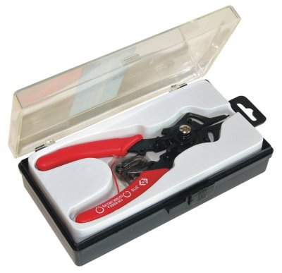 C.K  T3716 Jeu de pinces &agrave; circlips r&eacute;glable Multicolore