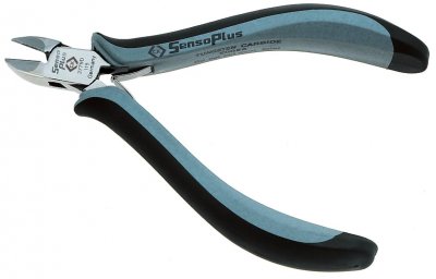 C.K  T3779D 115 Pince Coupante Diagonale Esd 125 Mm T&ecirc;te Ovale Avec Chanfrein