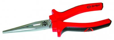 C.K . T3906 8 pour l'atelier Pince &agrave; bouts pointus droite 200 mm
