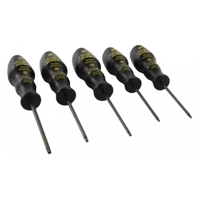 C.K  T4730ESD Jeu de 5 tournevis Torx ESD