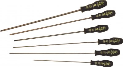 C.K  T4797ESD Jeu de 6 tournevis fente/PH/Torx ESD