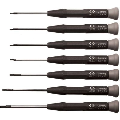 C.K MAGMA C.K T4874X Jeu de 7 tournevis six pans