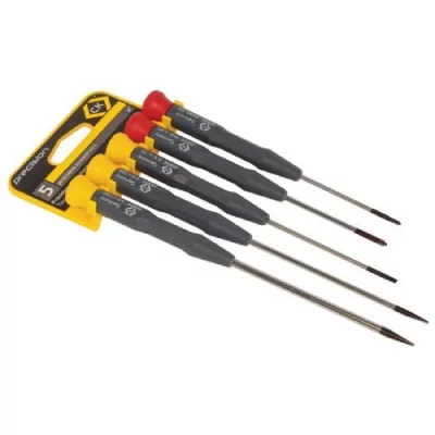 C.K  T4880X Jeu De 5 Tournevis Xonic Lame Plate/Ph