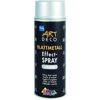 KREUL C. blattmetall effect-spray home design art deco,silber 994401