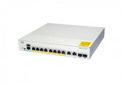 CISCO C1000-8t-2g-l catalyst 1000 8-port gigabit data-only 2 x 1g sfp uplinks lan base C1000-8T-2G-L