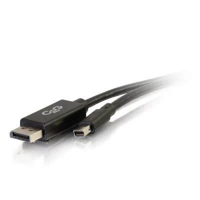 C2G  2m Mini DisplayPort / DisplayPort M/M Noir - Neuf