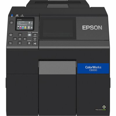 EPSON C6000AE 4IN Wide AUTOCUTTER Colour Label Printer