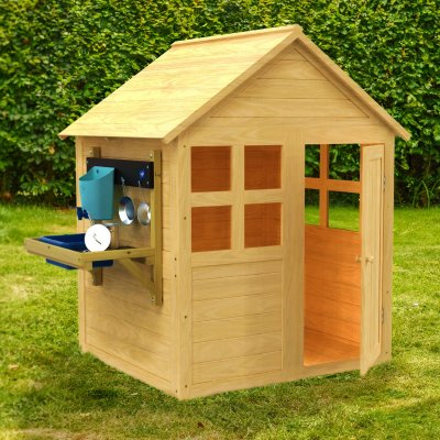 TP TOYS Cabane enfant avec plancher et cuisine - bois FSC&reg; - BOUTON D'OR
