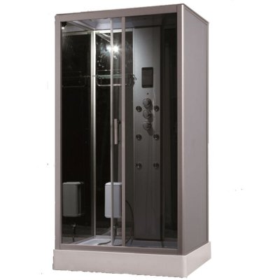 DESINEO Cabine de douche Hammam 120 x 90 full options