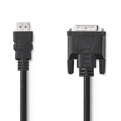 NEDIS C&acirc;ble adaptateur HDMI vers DVI-D Dual Link - 3 m&egrave;tres - Noir - 