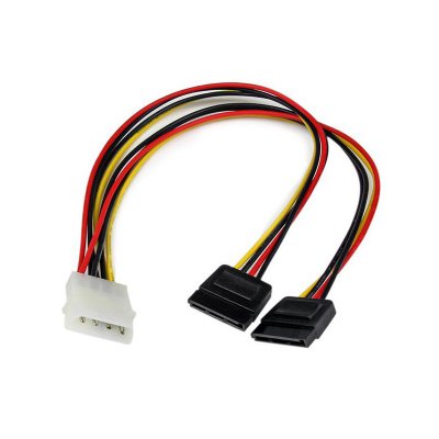 STARTECH.COM C&acirc;ble adaptateur Molex vers 2 x alimentation SATA - 30 cm - Startech