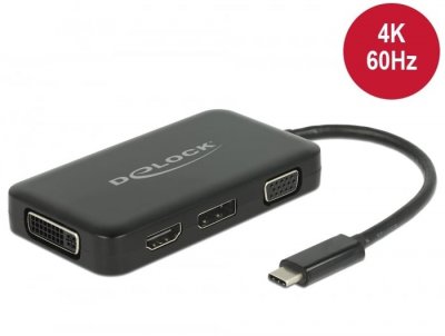 NEDIS C&acirc;ble adaptateur usb-c  type-c m&acirc;le - sortie hdmi 0,2 m anthracite