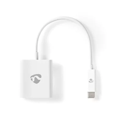 NEDIS C&acirc;ble adaptateur usb-c&acute; usb-c&acute; m&acirc;le - vga femelle 0,2 m blanc CCGP64851WT02