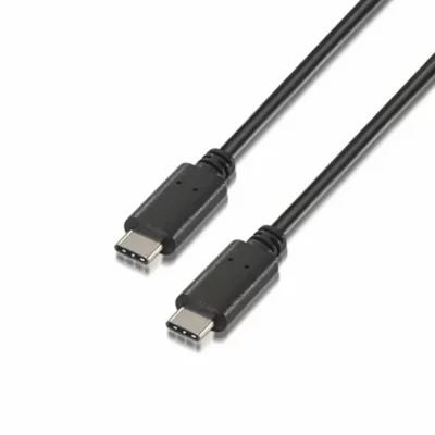 AISENS C&acirc;ble  USB 2.0 3A - Type USB-C/M-USB-C/M - 3.0m - Couleur Noir