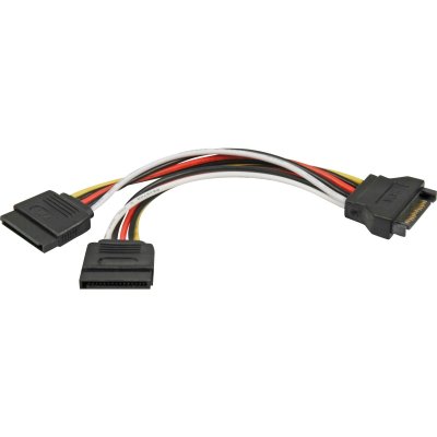 DELOCK C&acirc;ble Alimentation SATA I vers SATA II  60105 15 cm