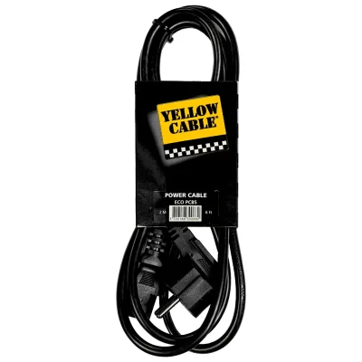 YELLOW CABLE C&acirc;ble alimentation secteur - Yellow c&acirc;ble PCB5