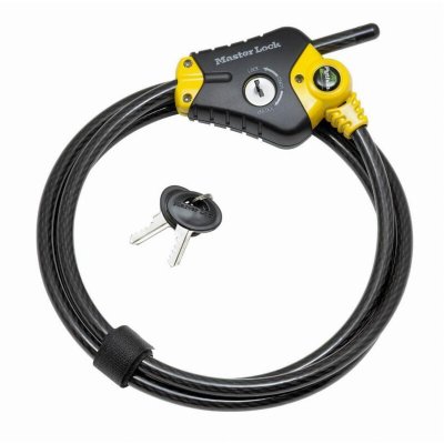 MASTER LOCK C&acirc;ble antivol , L.1.8 m x Diam.10 mm