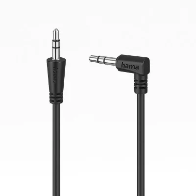 HAMA C&acirc;ble audio  JACK 3,52 STEREO 90&deg;