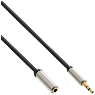 INLINE C&acirc;ble audio mince &reg; de 3,5 mm m&acirc;le &agrave; femelle st&eacute;r&eacute;o 10m