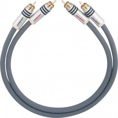 OEHLBACH C&acirc;ble audio RCA -  - NF14 MASTER SET - Gris - 2x1m
