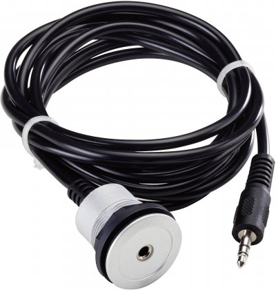 SCHLEGEL C&acirc;ble audio  RRJ_KL3.5 [1x Jack m&acirc;le 3.5 mm - 1x Jack femelle 3.5 mm] 2.00 m noir 