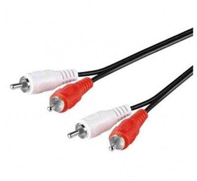 GOOBAY CABLE AUDIO STEREO 2 RCA vers 2 RCA MALE 1,50 m