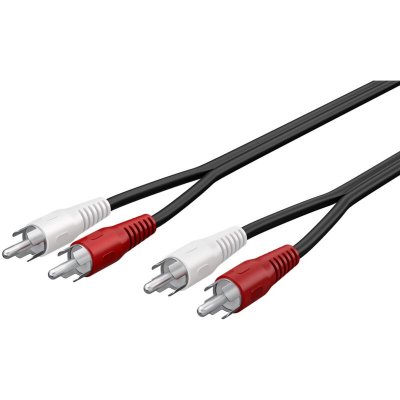 GOOBAY CABLE AUDIO STEREO 2 RCA vers 2 RCA MALE 20 m