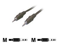 MCL C&acirc;ble audio st&eacute;r&eacute;o jack 3,5 mm m&acirc;le / m&acirc;le - 1,5 m (MC712-1.5M)