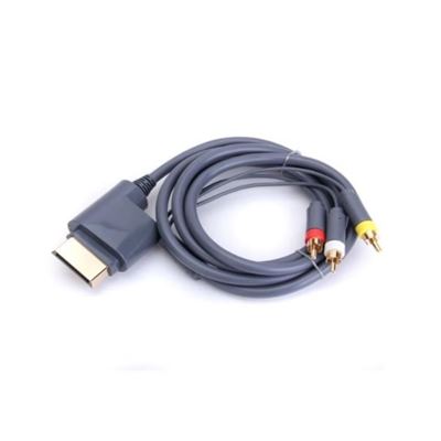 GENERIQUE C&acirc;ble AV RCA composite HD + sortie optique pour Microsoft Xbox 360 + C&acirc;ble optique 3 m&egrave;tres