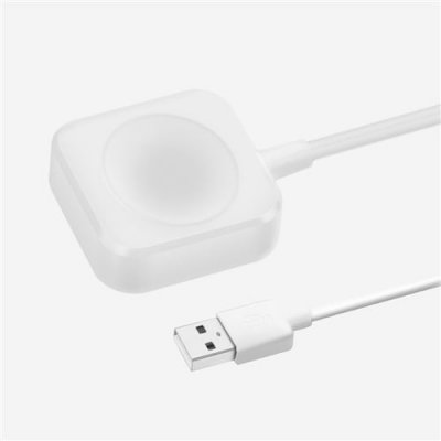 AVIZAR C&acirc;ble Chargeur magn&eacute;tique pour Apple Watch Charge rapide et s&eacute;curis&eacute;e Blanc