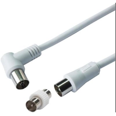 CONTINENTAL EDISON Cable coaxial antenne - 5m - 