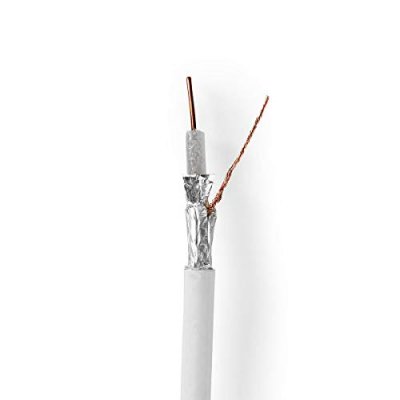 NEDIS C&acirc;ble coaxial en bobine  CSBG4050WT250 25.0 m