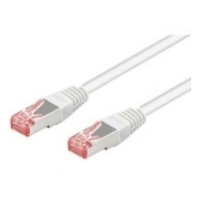 WENTRONIC C&acirc;ble/Cordon r&eacute;seau RJ45 Cat&eacute;gorie 6 FTP (F/UTP) Droit 50m (Blanc)