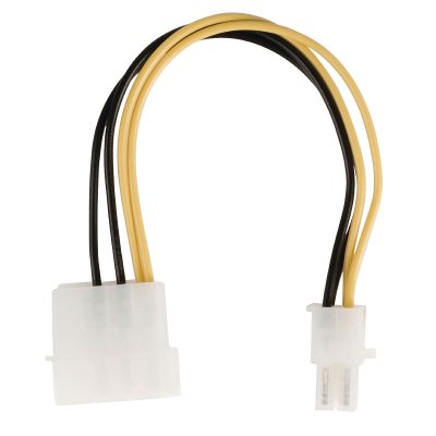 NEDIS C&acirc;ble d'alimentation interne CCGP74340VA015 Noir / Jaune
