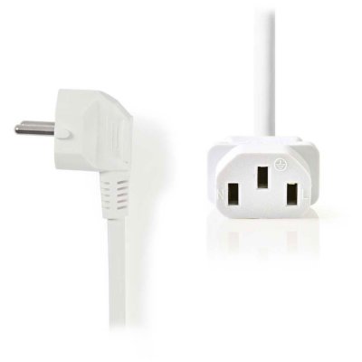 NEDIS C&acirc;ble d'alimentation  CEGP10000WT100 Blanc