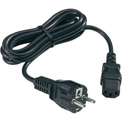 GENERIQUE C&acirc;ble D'alimentation Pc Goobay 50098, 2 M, Noir, Type F Vers Iec C13