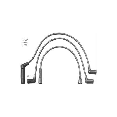 BERU Cable d'allumage BorgWarner () ZEF1105 (X1)